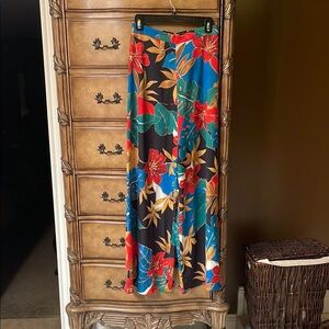 Alice + Olivia Multicolor Floral Wide Leg Pants
